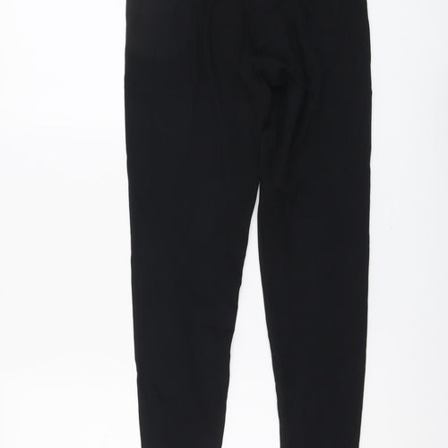 Marks and Spencer Womens Black Viscose Jogger Leggings Size 10 L27 in