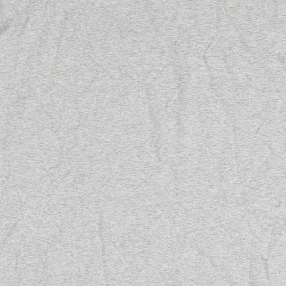 Beck & Hersey Mens Grey Cotton T-Shirt Size M Round Neck
