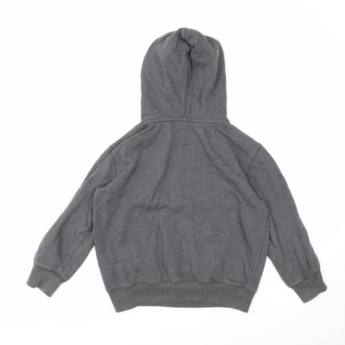 Gap Boys Grey Cotton Pullover Hoodie Size M Pullover