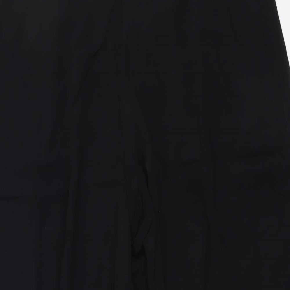 Atmosphere Womens Black Viscose Bermuda Shorts Size 14 L13 in Regular Button