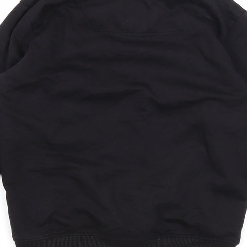 Threadboys Boys Black Cotton Pullover Sweatshirt Size 9-10 Years Pullover - Eat, Sleep, Play, Repeat