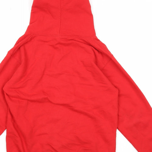 Just Hoods Boys Red Cotton Pullover Hoodie Size 12-13 Years Pullover - This is my Christmas Jumper