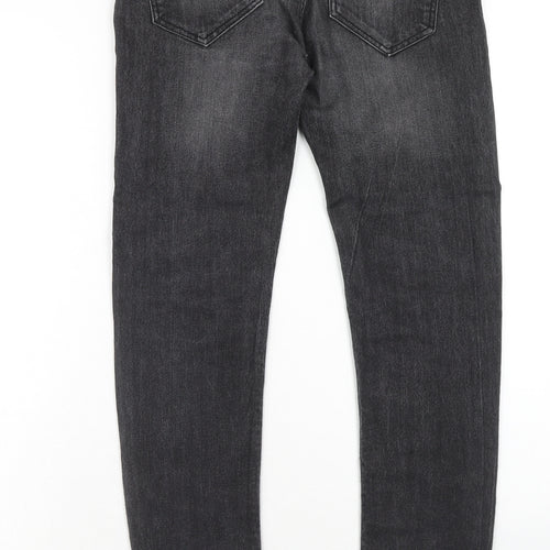 Denim & Co. Mens Black Cotton Skinny Jeans Size 28 in L32 in Regular Zip