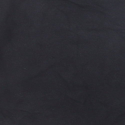 NEXT Girls Black Cotton Pullover Sweatshirt Size 10 Years Pullover - Star Detail