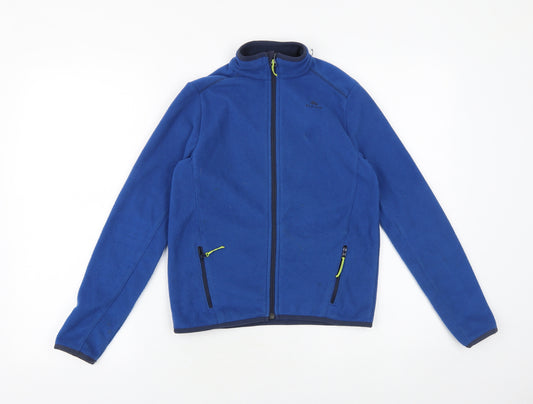DECATHLON Boys Blue Jacket Size 10-11 Years Zip