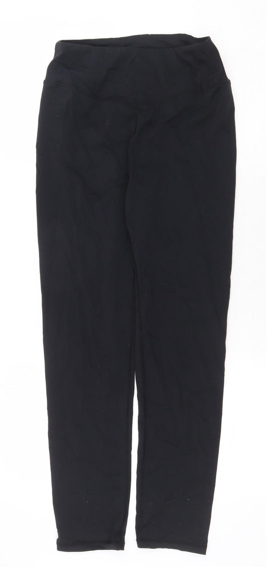 Souluxe Womens Black Polyester Compression Leggings Size L L26 in Athl – Preworn  Ltd