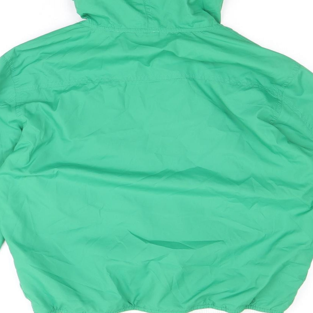 Cedar Wood State Mens Green Bomber Jacket Jacket Size XS Zip