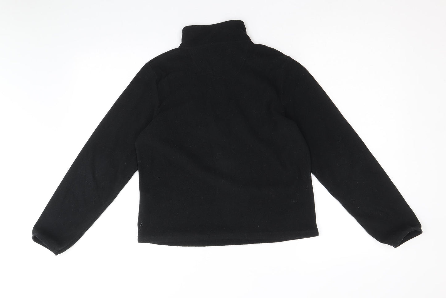 Peter Storm Boys Black Polyester Pullover Sweatshirt Size 11-12 Years Zip