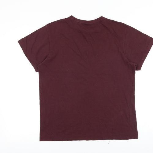 Primark Mens Purple Cotton T-Shirt Size M Round Neck - Phoenix Arizona
