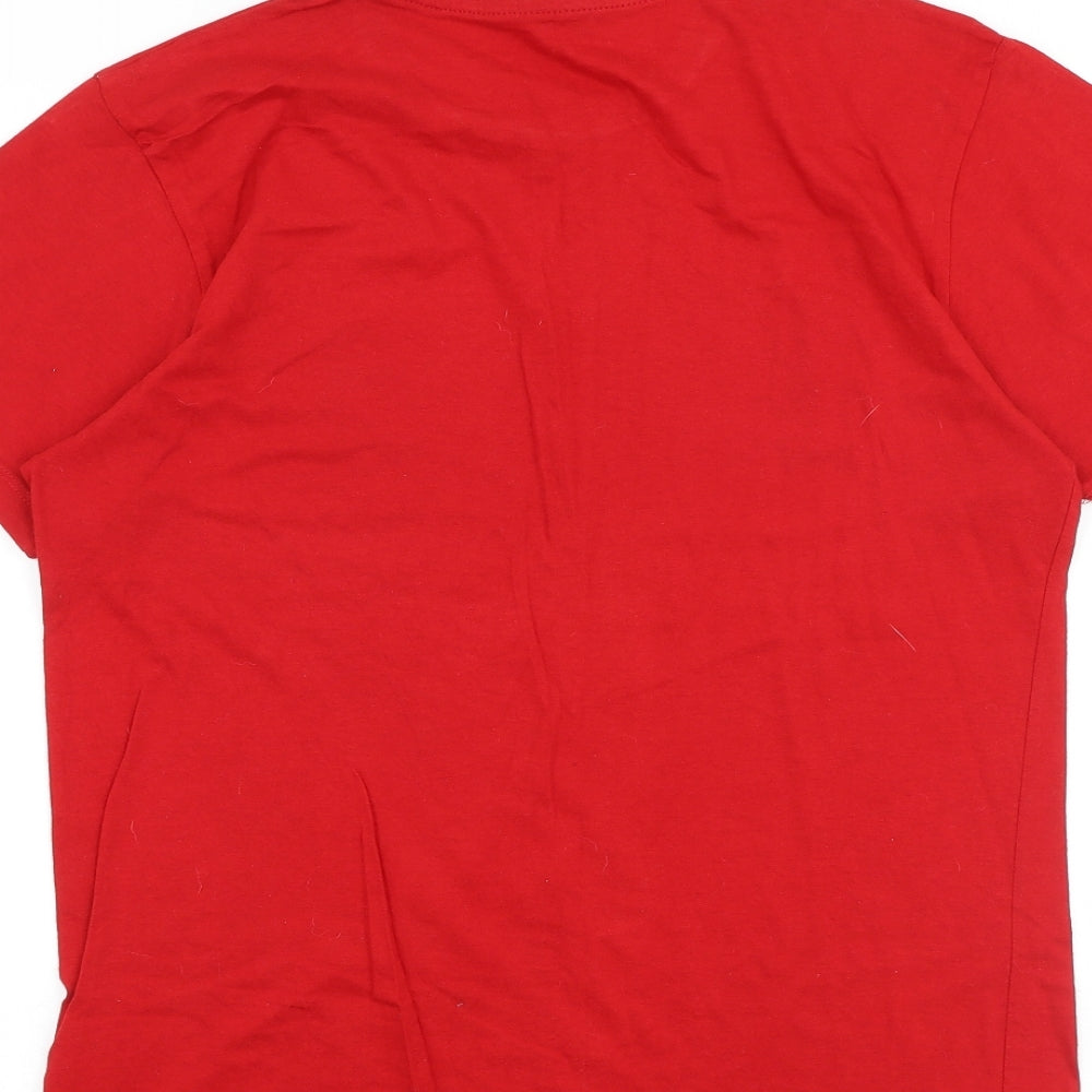 Primark Mens Red Chlorofibre T-Shirt Size M Round Neck - Endless