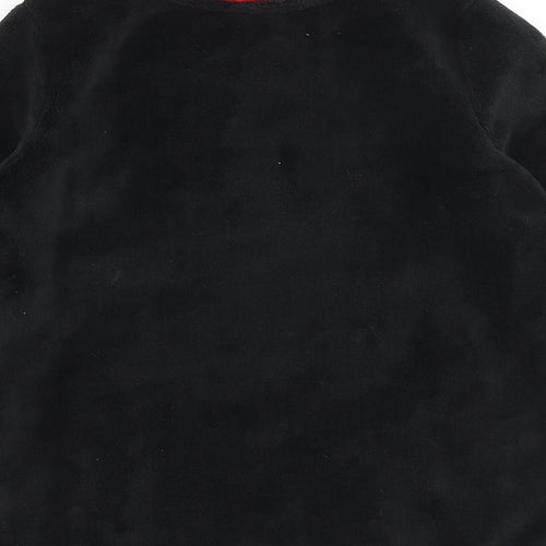 Disney Boys Black Polyester Pullover Sweatshirt Size 7-8 Years Pullover - Lightning McQueen