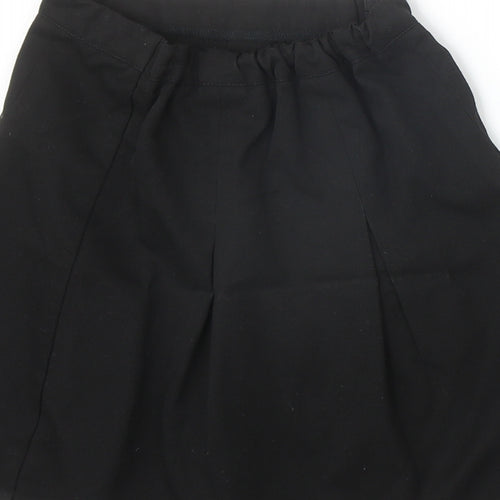 George Girls Black Polyester Tulip Skirt Size 6-7 Years Regular Pull On