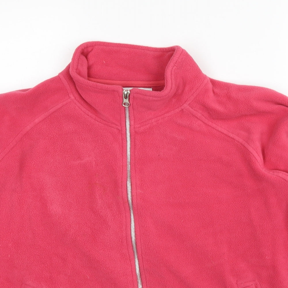 Nevada Womens Pink Jacket Size 14 Zip - Size 14-16