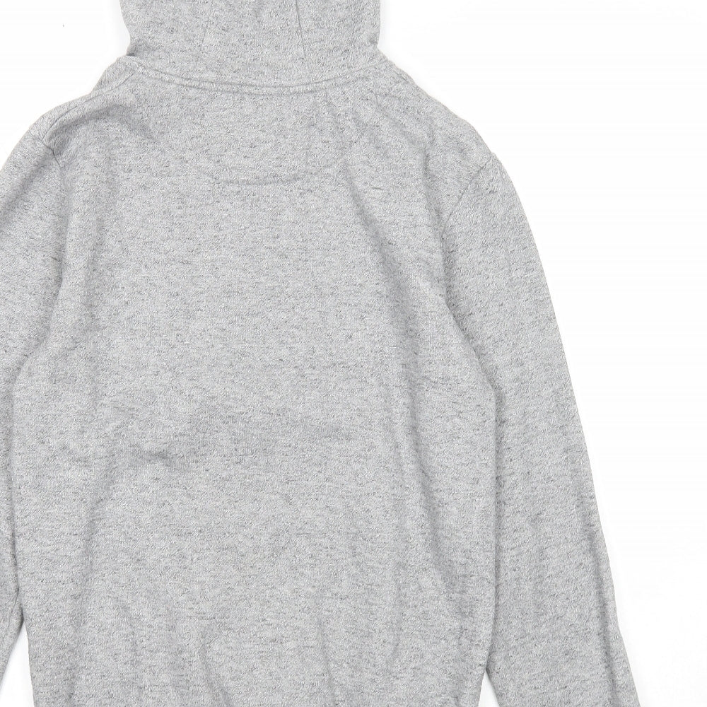 Primark Mens Grey Polyester Full Zip Hoodie Size XS