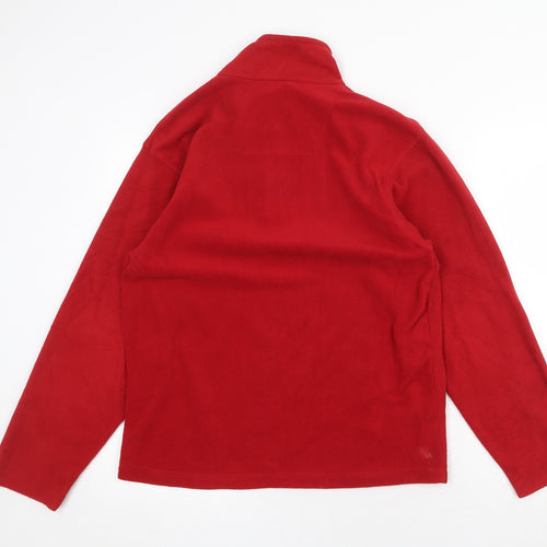 Regatta Mens Red Polyester Pullover Sweatshirt Size S