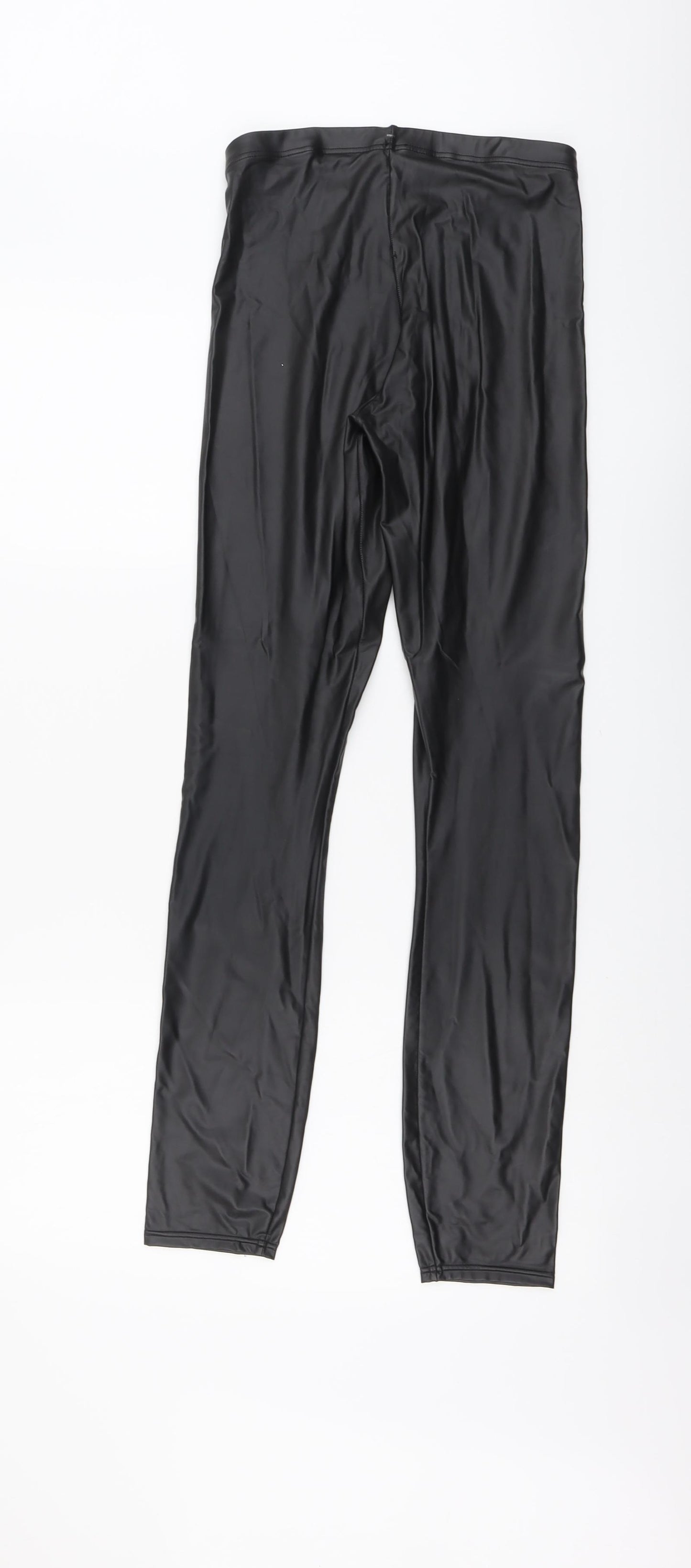 H&M Womens Black Polyester Capri Leggings Size S L29 in