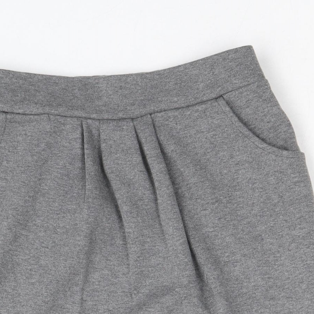 Very Girls Grey Polyester Tulip Skirt Size 11-12 Years Regular Pull On