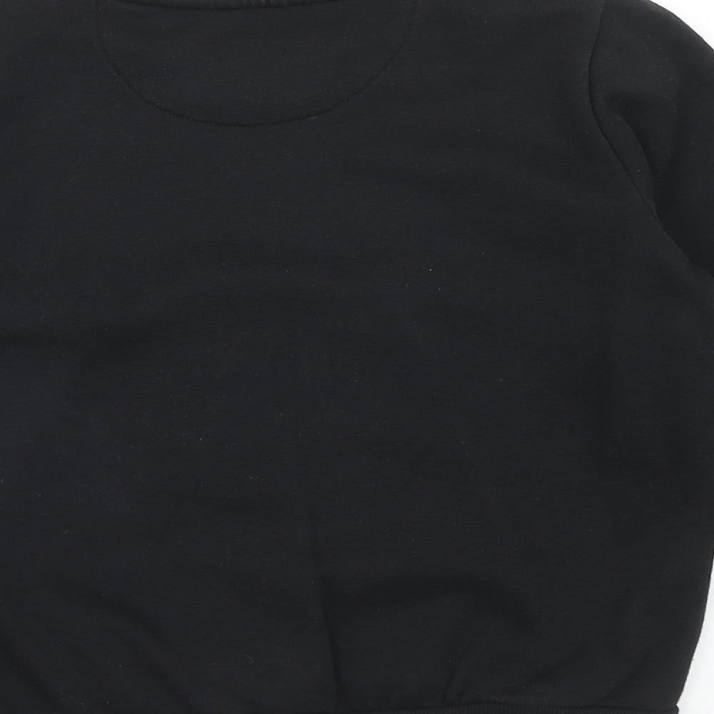 Primark Boys Black Cotton Pullover Sweatshirt Size 9-10 Years Pullover - Tokyo