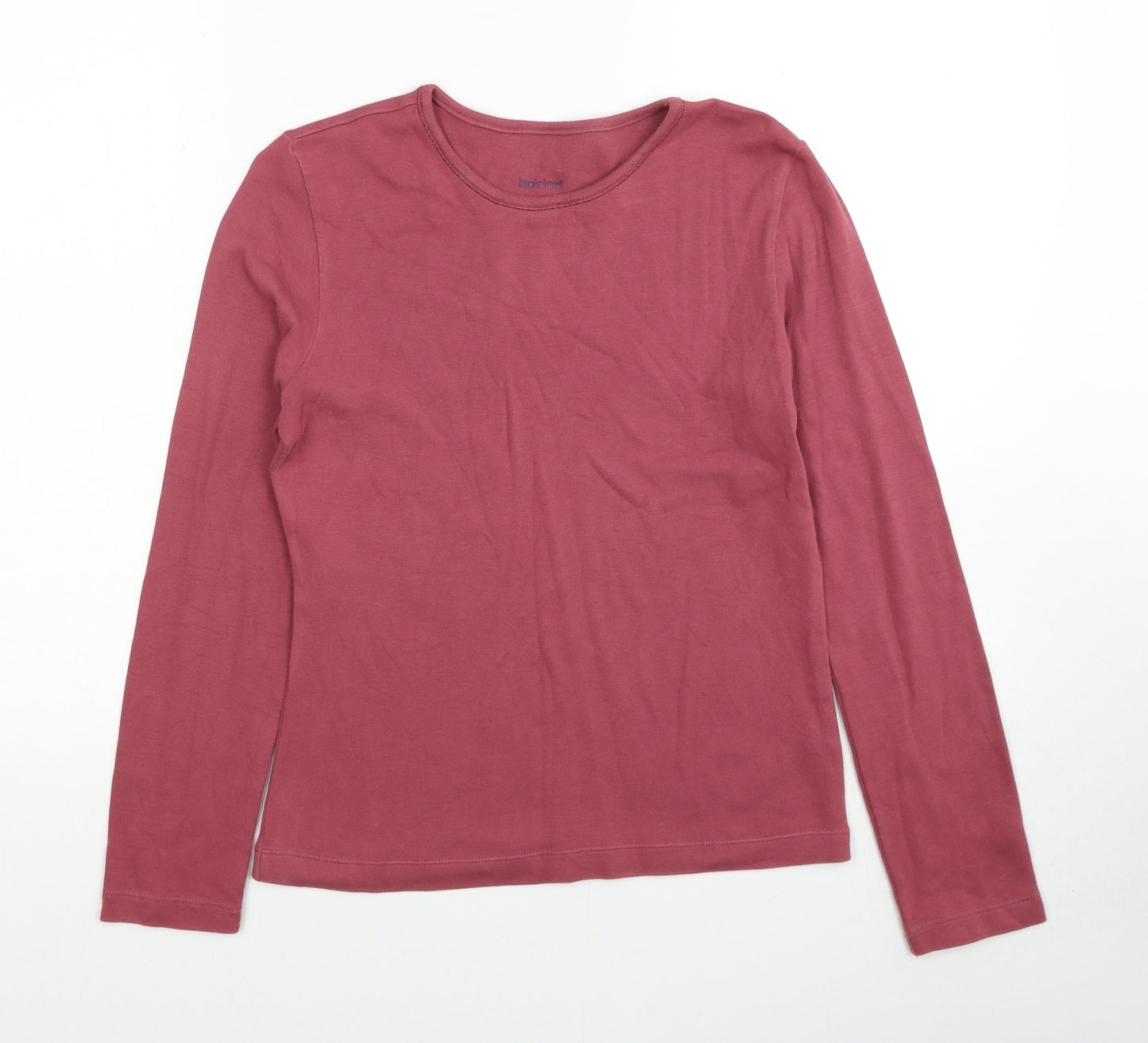 Hawkshead Womens Red Cotton Pullover Sweatshirt Size 10 Pullover