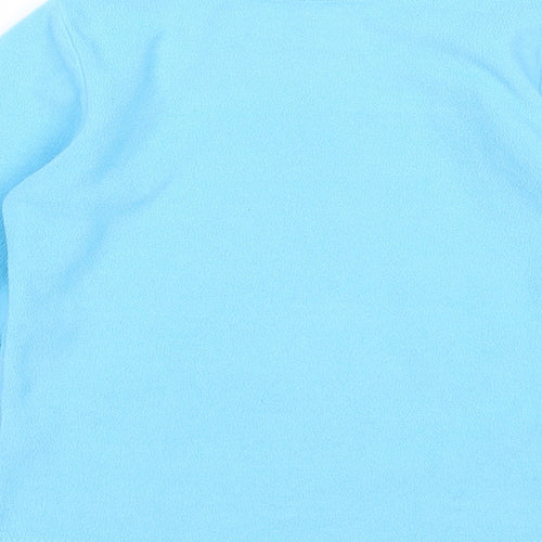 Primark Boys Blue Round Neck Polyester Pullover Jumper Size 2-3 Years Button - Roarsome Everyday