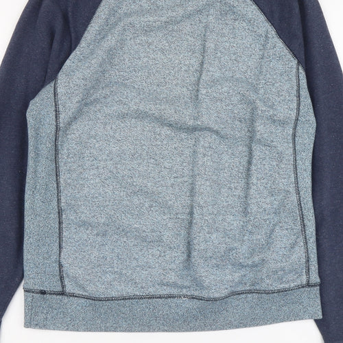 NEXT Mens Blue Cotton Pullover Sweatshirt Size M