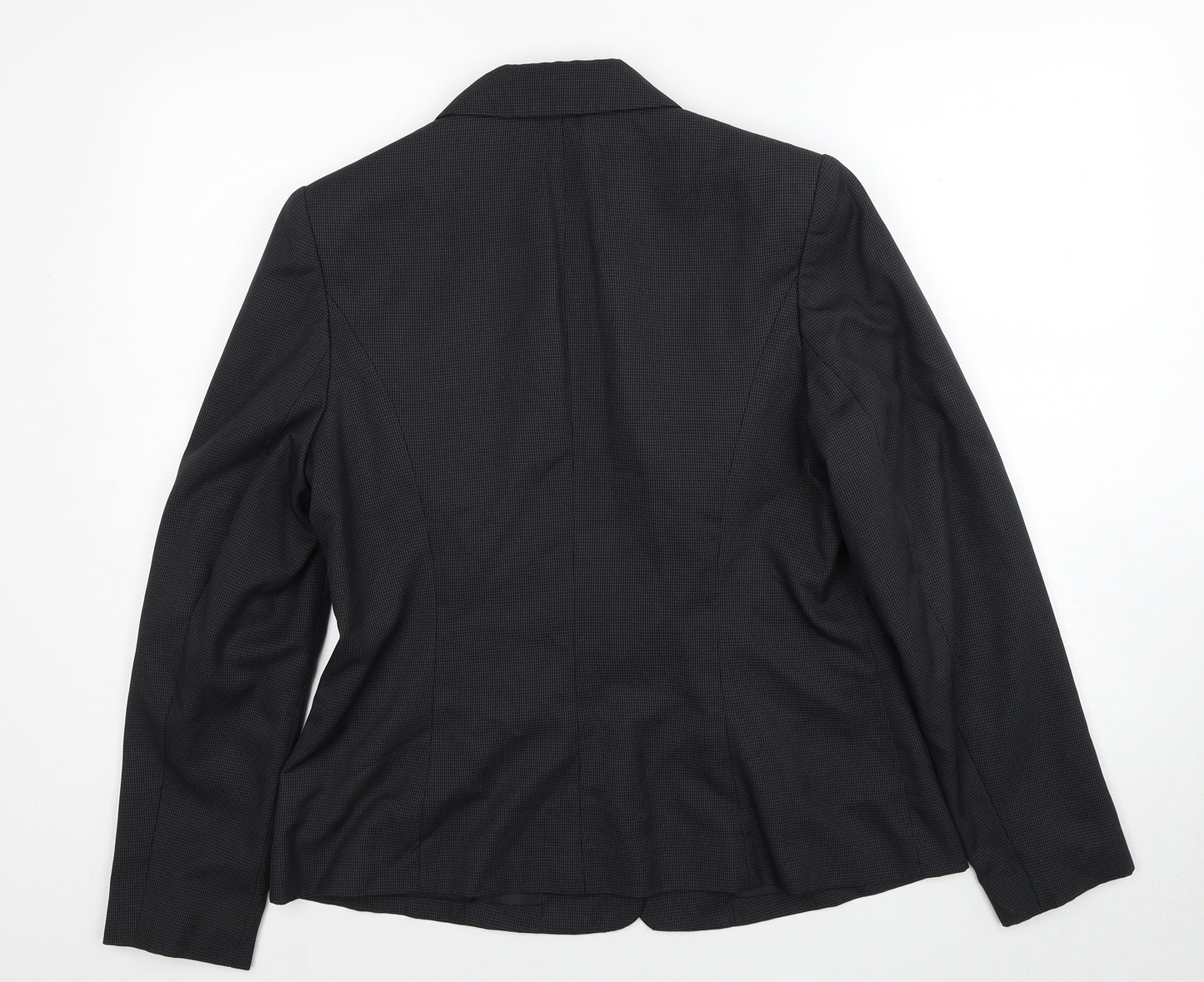Papaya Womens Grey Polyester Jacket Suit Jacket Size 16