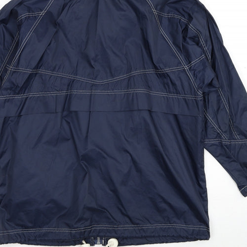 Rucanor Boys Blue Jacket Size 9-10 Years Zip - Age 9-11 Years
