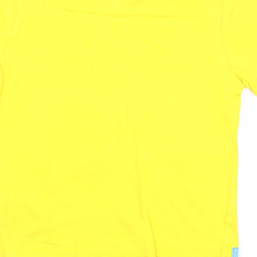 George Boys Yellow Cotton Basic T-Shirt Size 3-4 Years Round Neck Pullover - Minions
