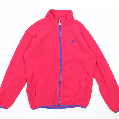 Hi Gear Girls Pink Jacket Size 13-14 Years Zip