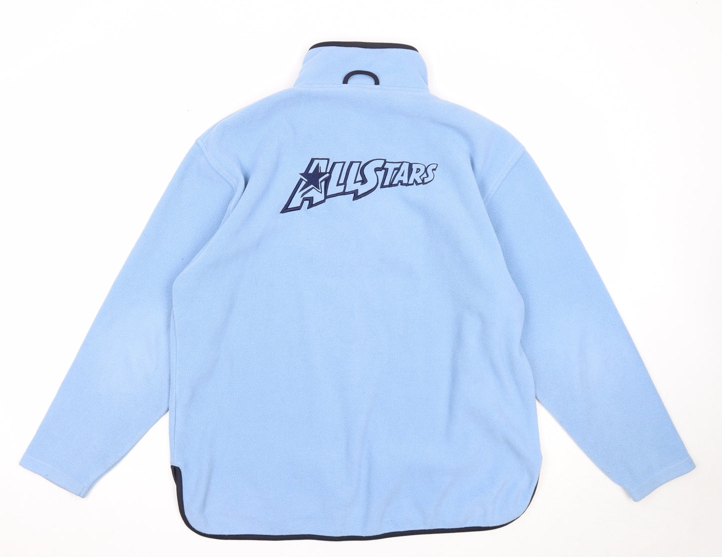 Henbury Mens Blue Polyester Pullover Sweatshirt Size S - Allstars