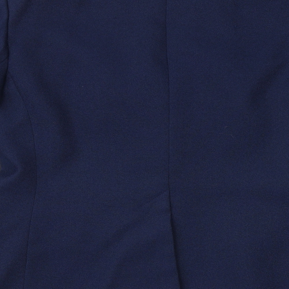 Windsmoor Womens Blue Polyester Jacket Blazer Size 16