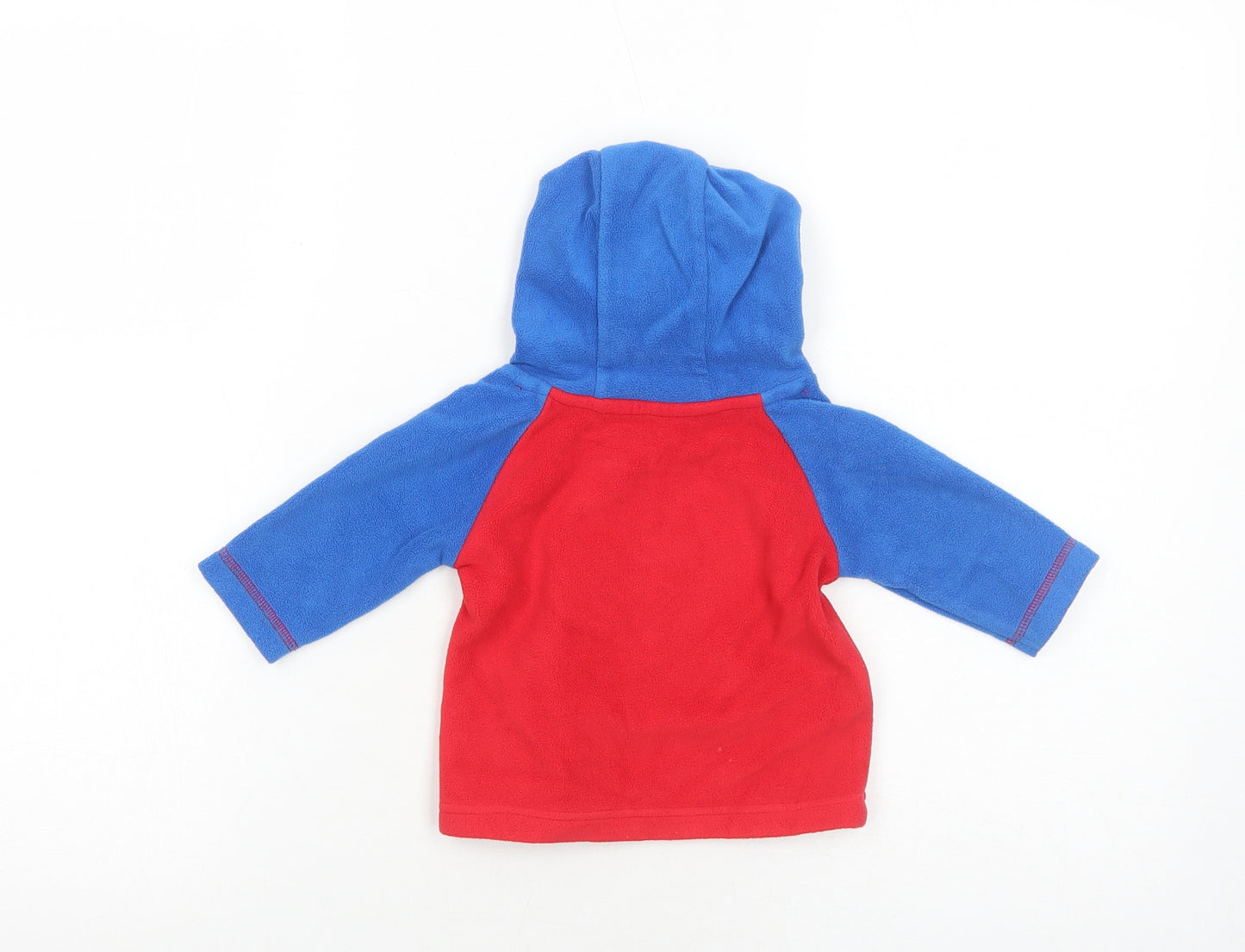 George Boys Red Colourblock Cotton Pullover Jumper Size 3-6 Months Pullover - Spider-Man