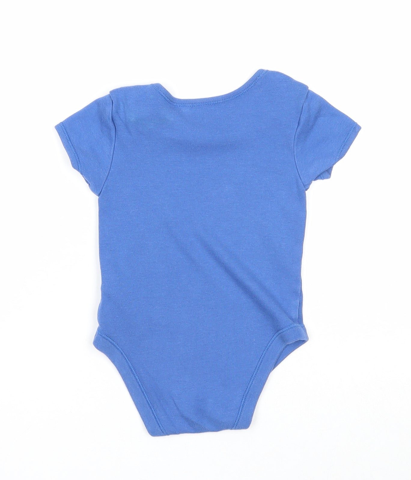Primark Boys Blue Cotton Babygrow One-Piece Size 18-24 Months Snap - Play Today