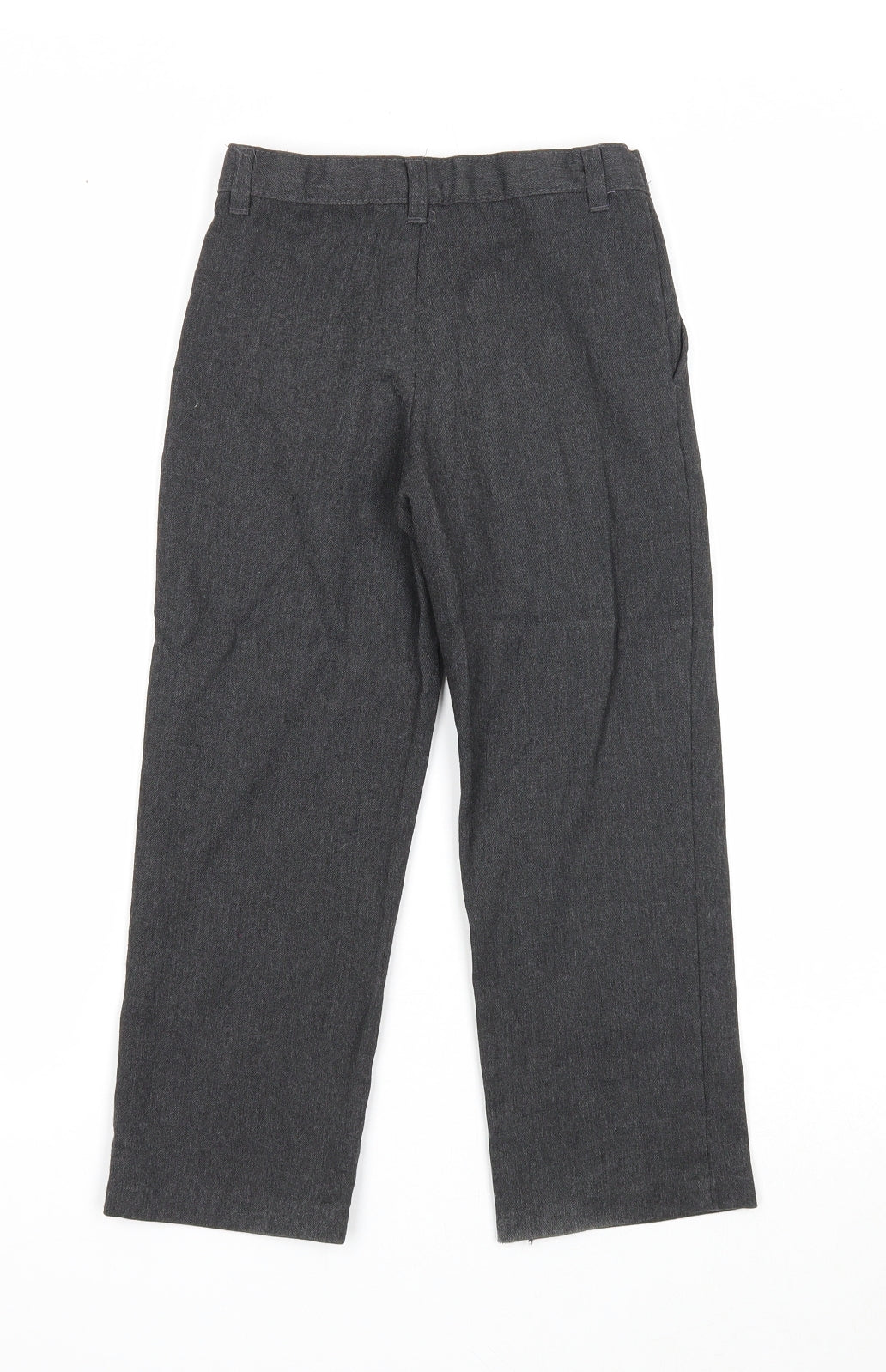 George Boys Grey Polyester Chino Trousers Size 5-6 Years Regular Pullover