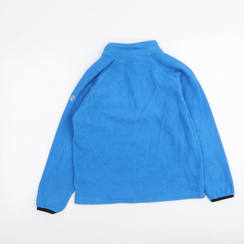 Gelert Boys Blue Polyester Pullover Sweatshirt Size 9-10 Years Zip