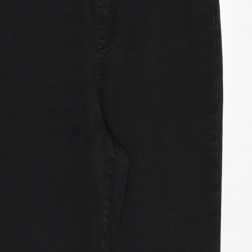 PEP&CO Womens Black Cotton Jegging Jeans Size 14 Regular
