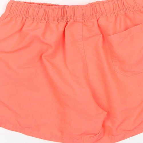 Chet Style Boys Pink Polyester Sweat Shorts Size M Regular Drawstring - Swim Shorts