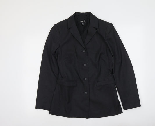 Mexx Womens Grey Polyester Jacket Suit Jacket Size 10