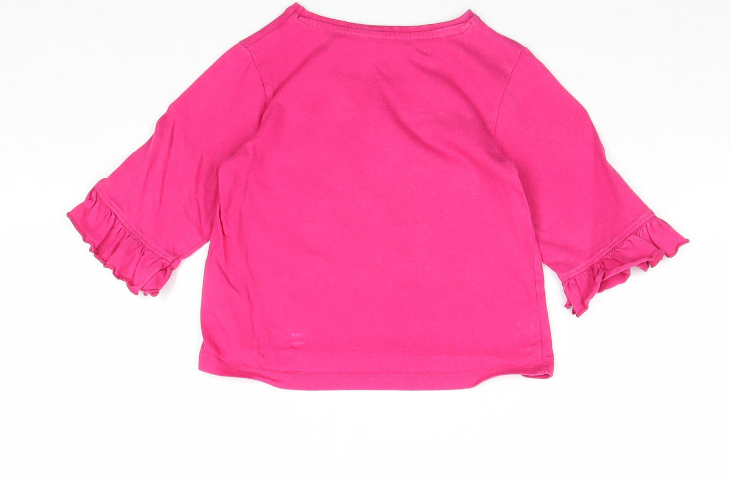 Nutmeg Girls Pink 100% Cotton Basic T-Shirt Size 3-4 Years Round Neck Pullover - My Little Pony