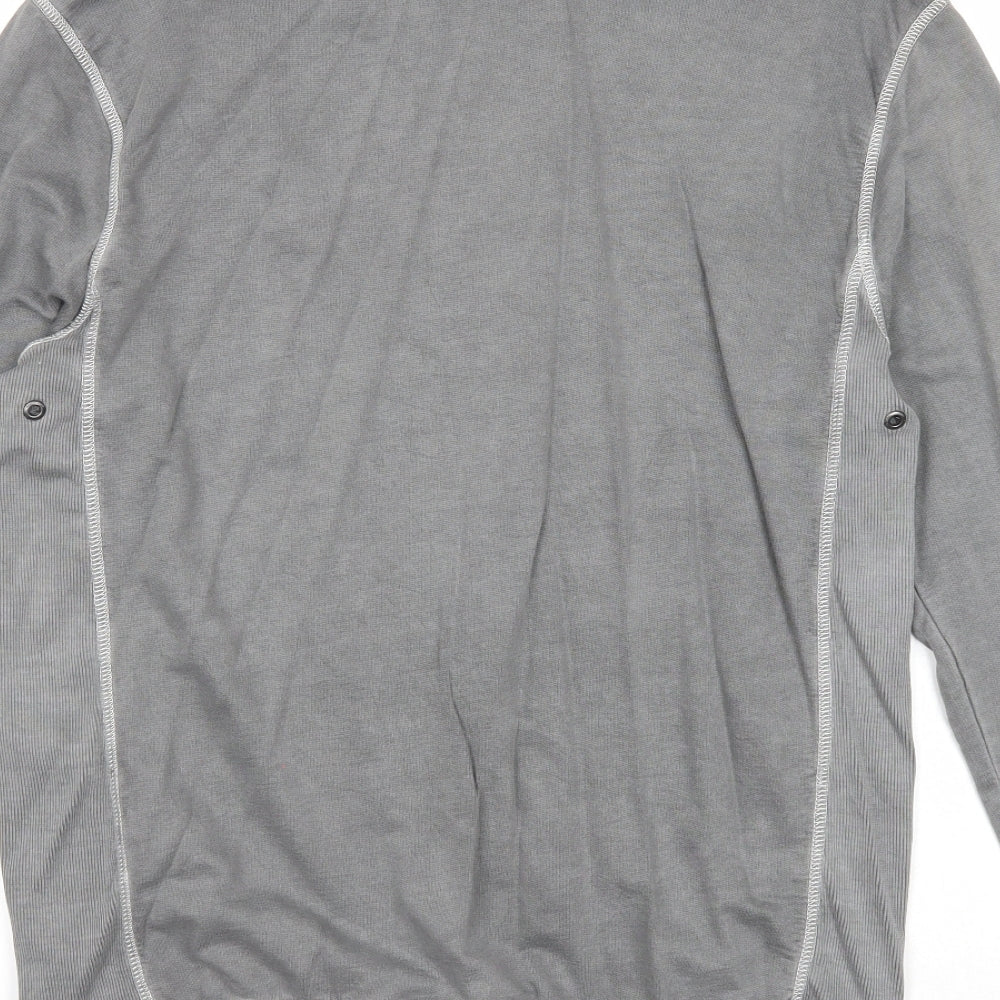 ONLY & SONS Mens Grey Cotton Pullover Sweatshirt Size S