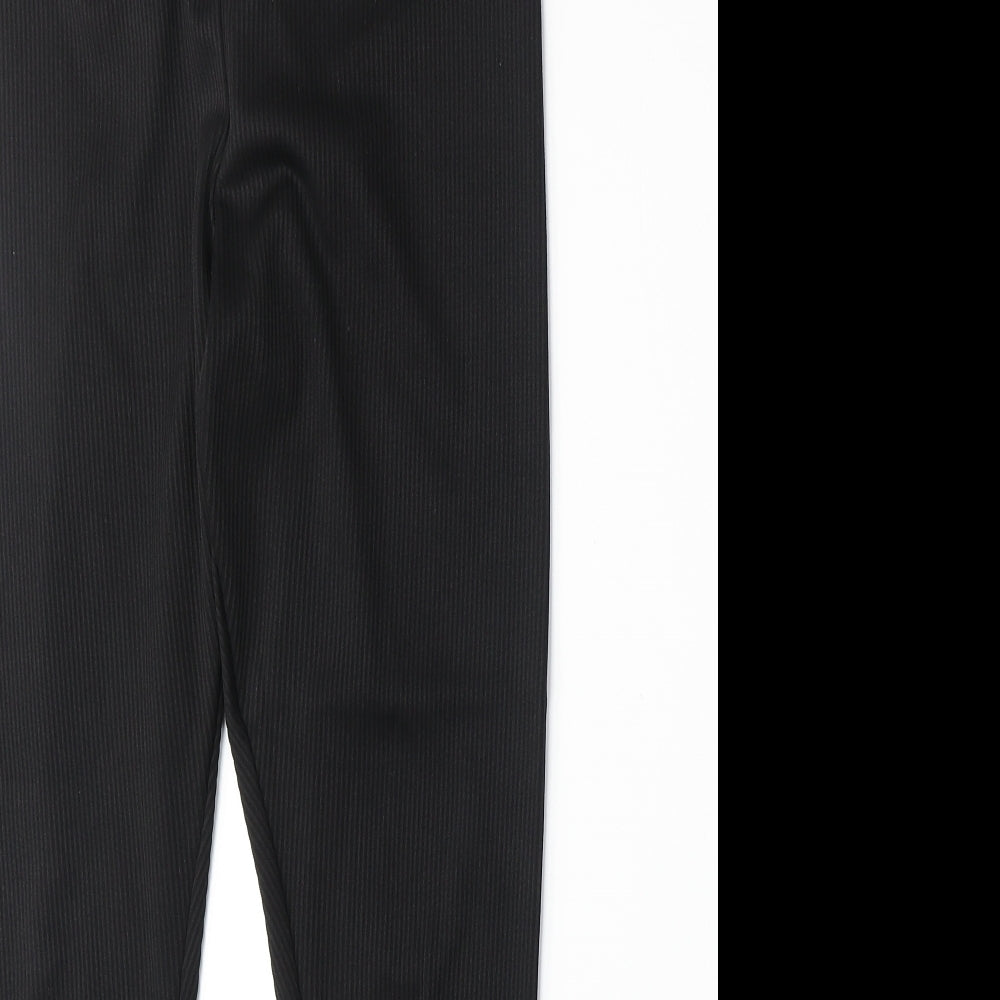 Divided by H&M Womens Black Polyester Chino Leggings Size L