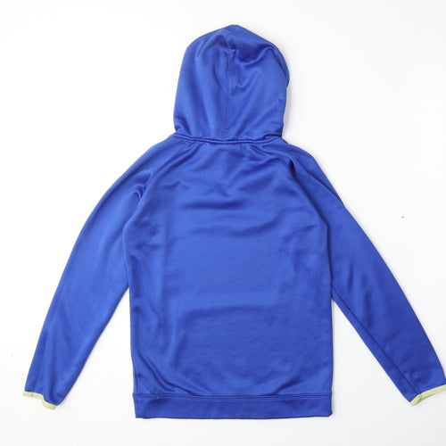 Crane Boys Blue Polyester Pullover Hoodie Size L Pullover