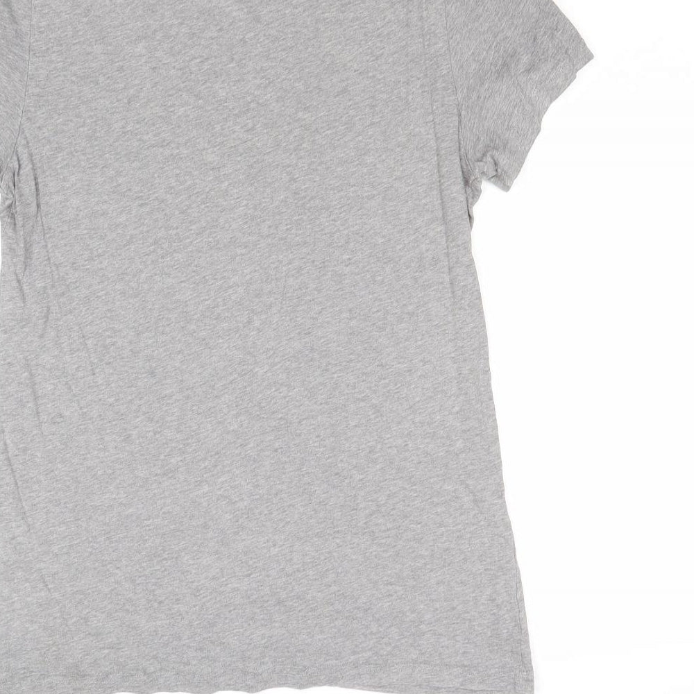 Jack Wills Mens Grey Cotton T-Shirt Size XS Round Neck