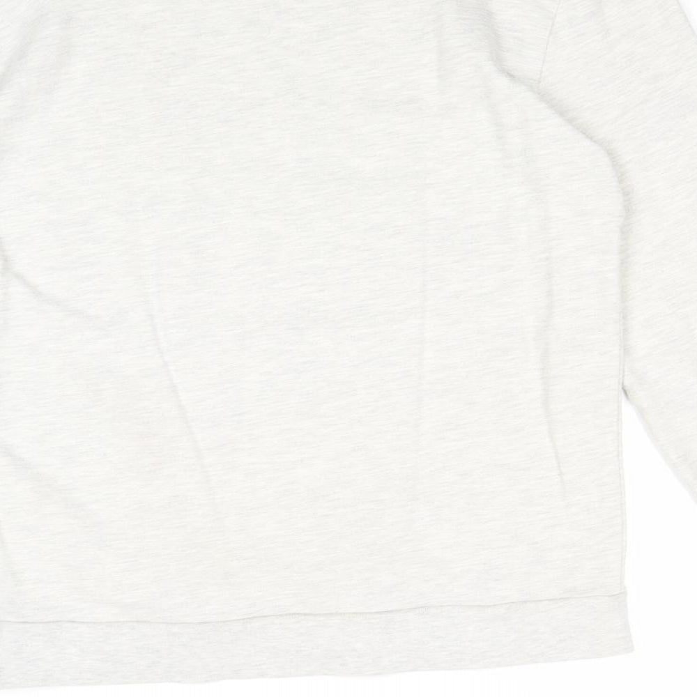Topman Mens Beige Cotton Pullover Sweatshirt Size M - NY