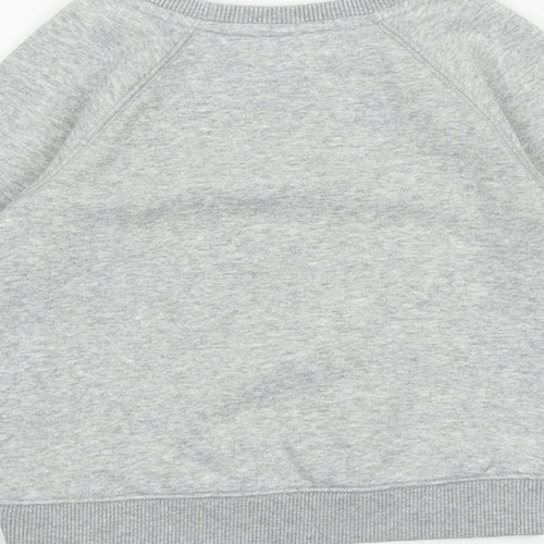 Gap Girls Grey Cotton Pullover Sweatshirt Size 4 Years Pullover - Heart