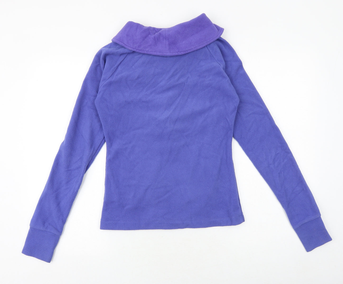 Fresh Made Womens Purple Jacket Size S Zip