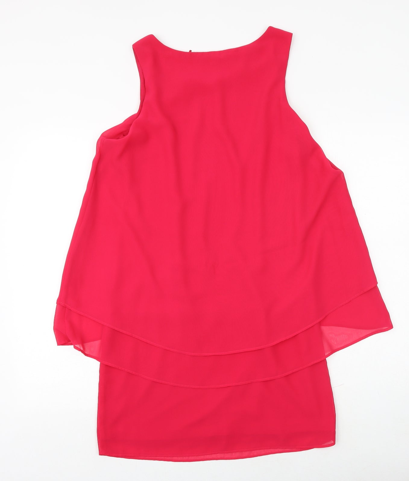 NAF NAF Womens Pink Polyester Shift Size M Round Neck Pullover