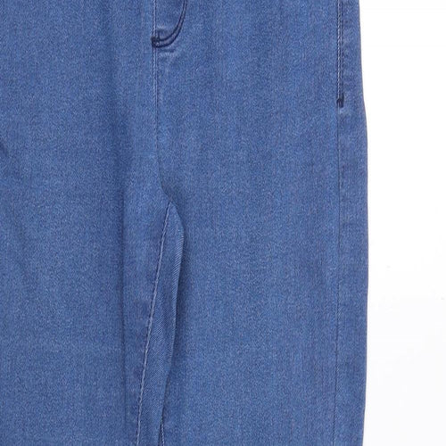 PEP&CO Womens Blue Polyester Jegging Jeans Size 8 Regular