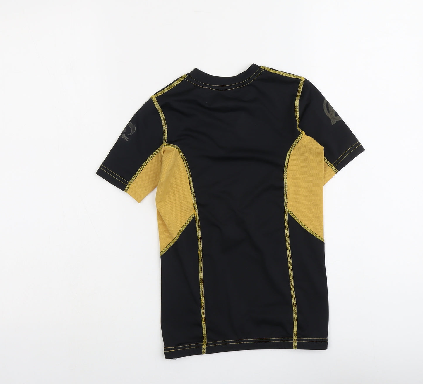 Sondico Boys Black Polyester Basic T-Shirt Size 9-10 Years Round Neck Pullover - Iron Man