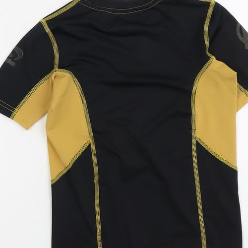 Sondico Boys Black Polyester Basic T-Shirt Size 9-10 Years Round Neck Pullover - Iron Man